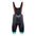 2024 Nalini COLOR Men's Bib Shorts (Black / Light Blue) S-3XL