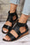 Nora Crisscross Hollowed Gladiator Sandals