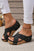Wren Criss Cross Wedge Slippers