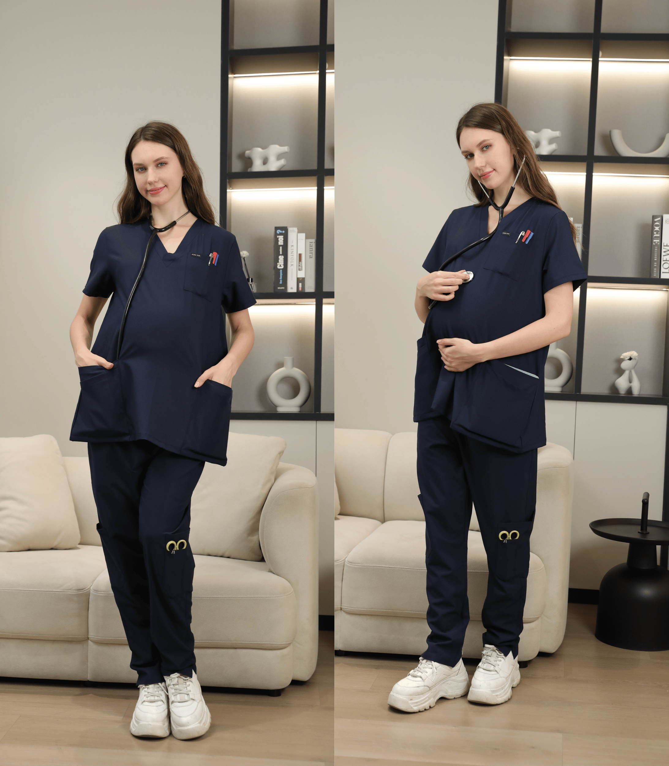 Mae Pregnancy Scrub Pants