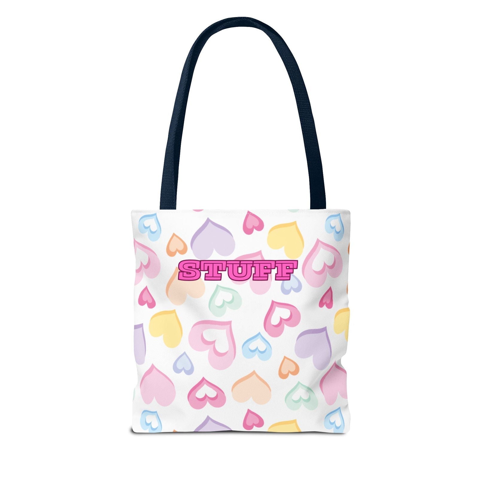 Conversation Hearts Tote Bag - Cute Design for Valentine’s Day