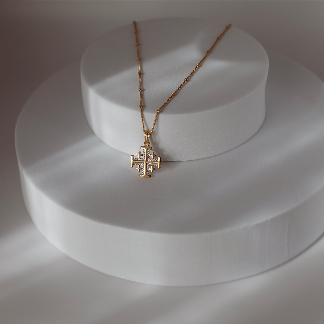 Jerusalem Cross Necklace
