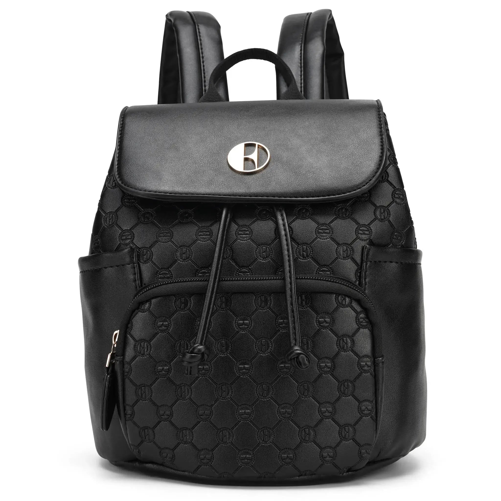 Compass 10L Vegan Leather Monogram Mini Backpack