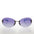 Large Oval Vintage Sunglasses - Eugena