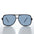 80s Square Aviator Vintage Sunglasses - Feller