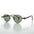 90s Metal Steampunk Victorian Wide Frame Vintage Sunglass - Gideon