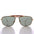 80s Rectangular Gold Pilot Sunglasses - Huntley