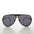 Aviator Sunglass with Interchangeable Clear Lens -  Iberian