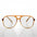 Classic Chestnut Aviator Vintage Reading Glasses - Irwin