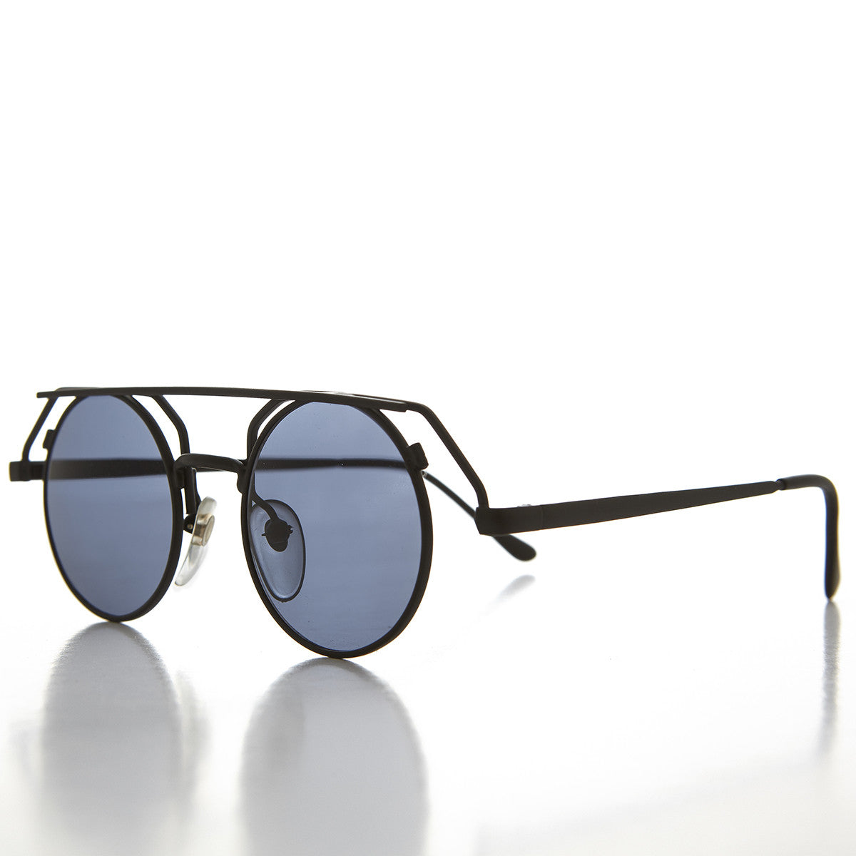 90s Round Steampunk Goth Vintage Sunglass - Joker