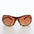 Curved Wrap Vintage Sunglasses - Joni