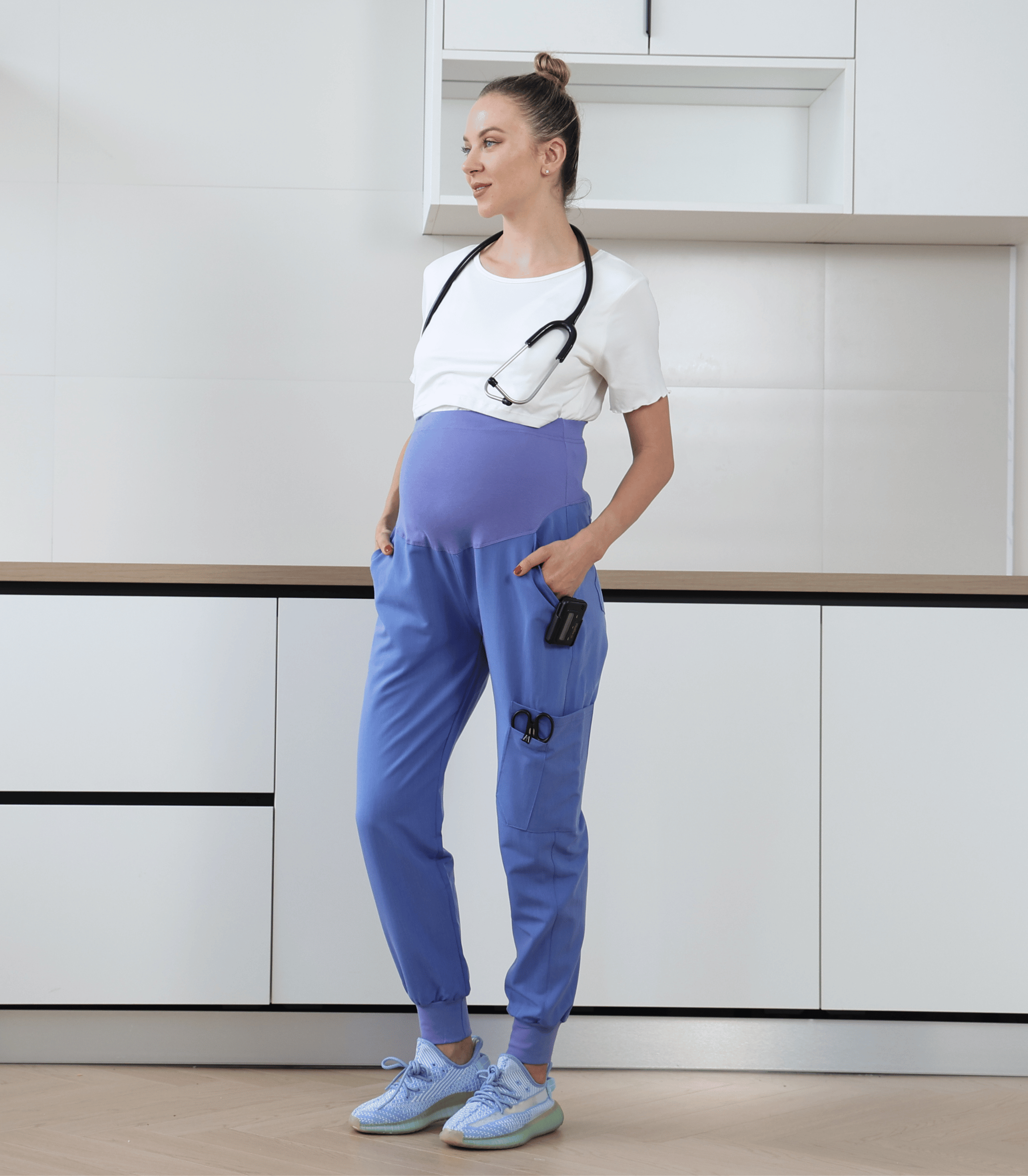 Mae Maternity Scrub Jogger Pants