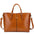 Julia Rustic Vegan Leather Weekender Duffel Bag
