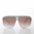 Large Square Aviator Vintage Sunglasses - Kreski