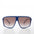 Large Square Aviator Vintage Sunglasses - Kreski