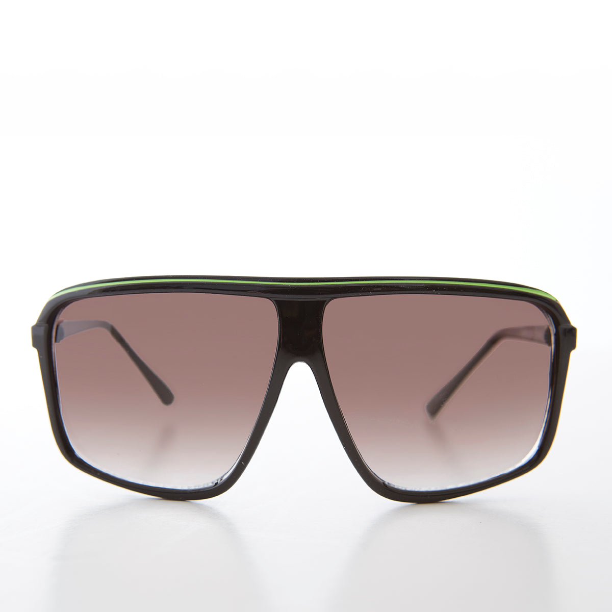 Large Square Aviator Vintage Sunglasses - Kreski