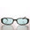 90s Mod Rectangular Sunglass Color Lens - Landis