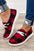 Kara Vintage Plaid Lace Up Flat Shoes