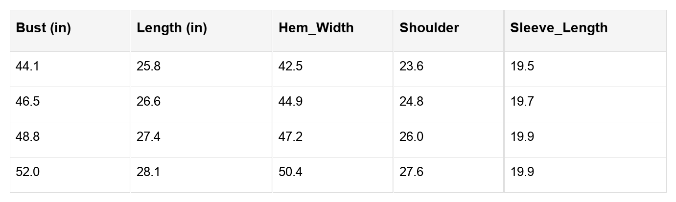 Jane Loose Fit Tunic Top