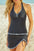 Jenna Halter Tankini Top with Swimsuit Skirt Tankini Set