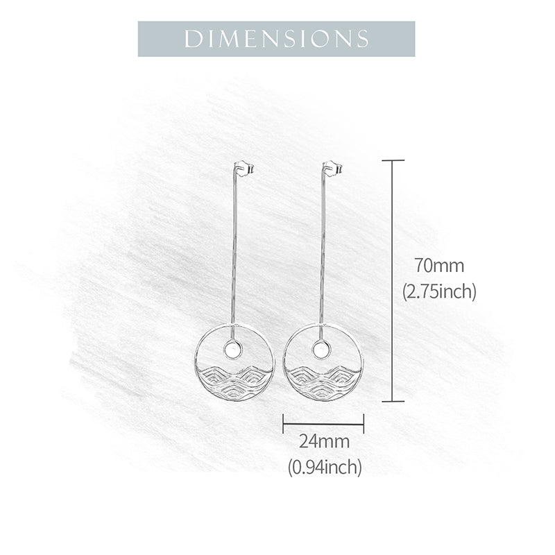 Moonlight 925 Silver Earrings