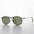 90s Oval Steampunk Sunglass Optical Quality - Lucian