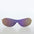 Mono Lens Vintage Sunglasses with Piercing - Monte