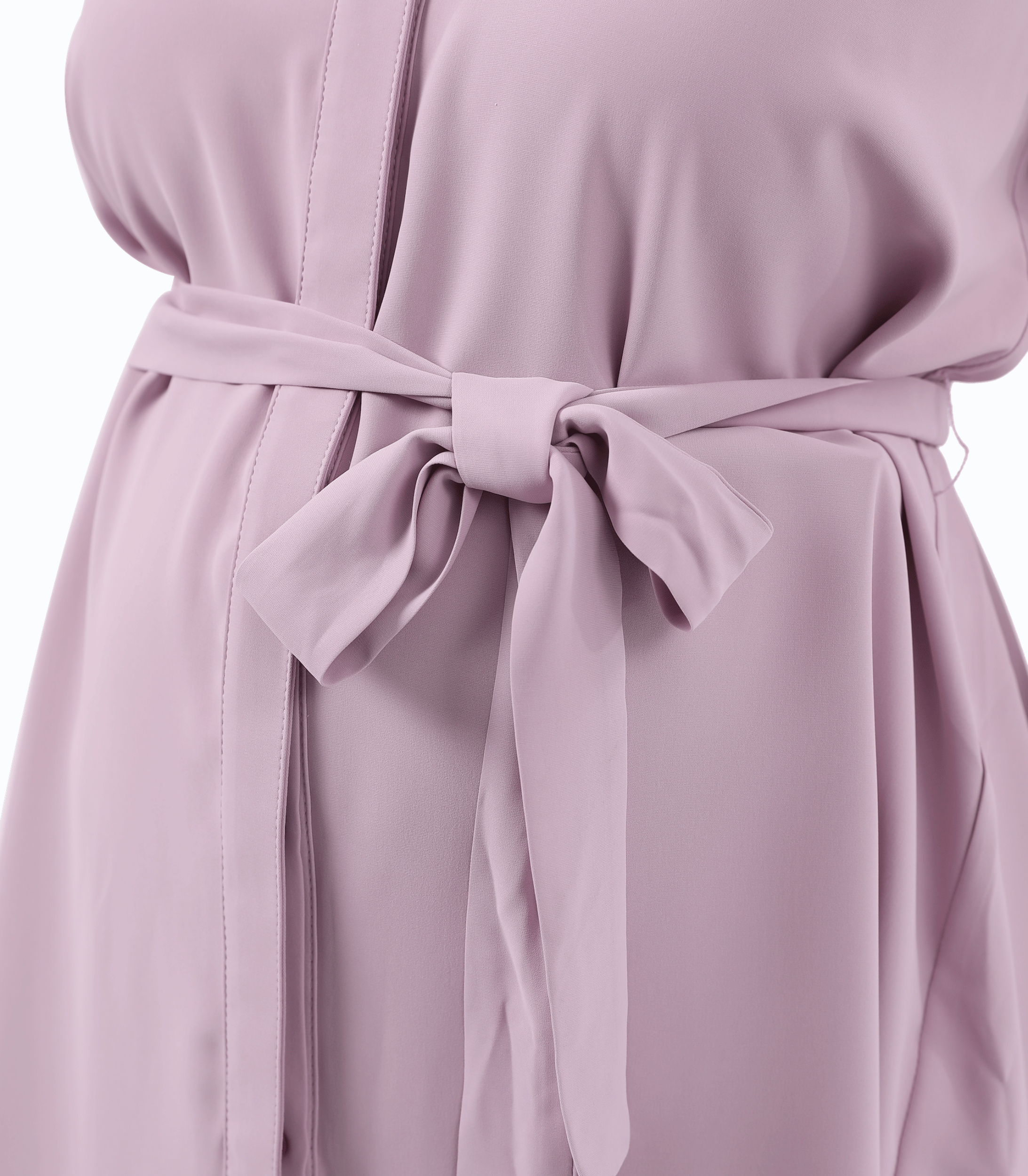 V-Neck Sleeveless Tie Front Maternity Blouse