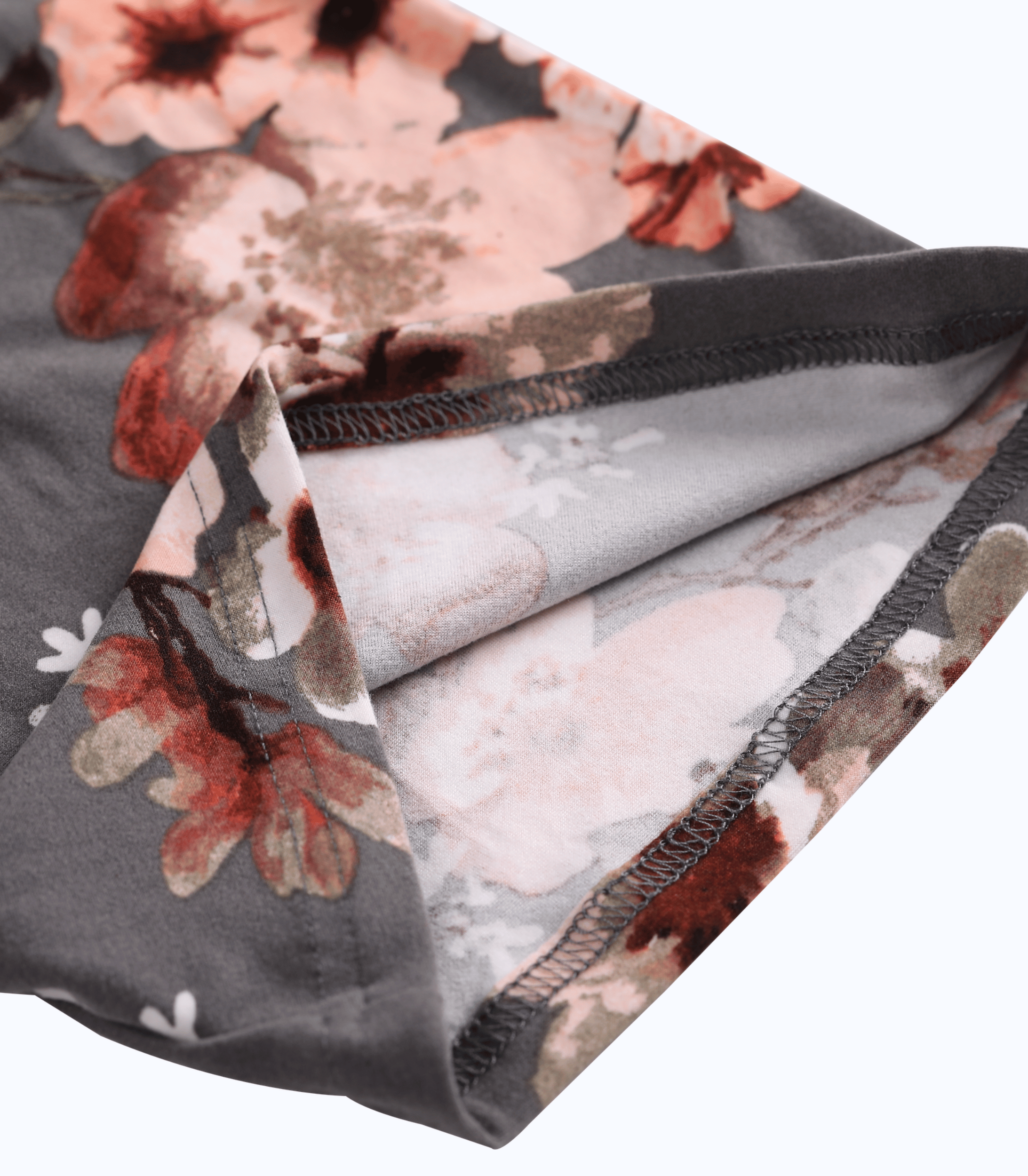 Below Bump Maternity Postpartum Pajama Pants (Floral)