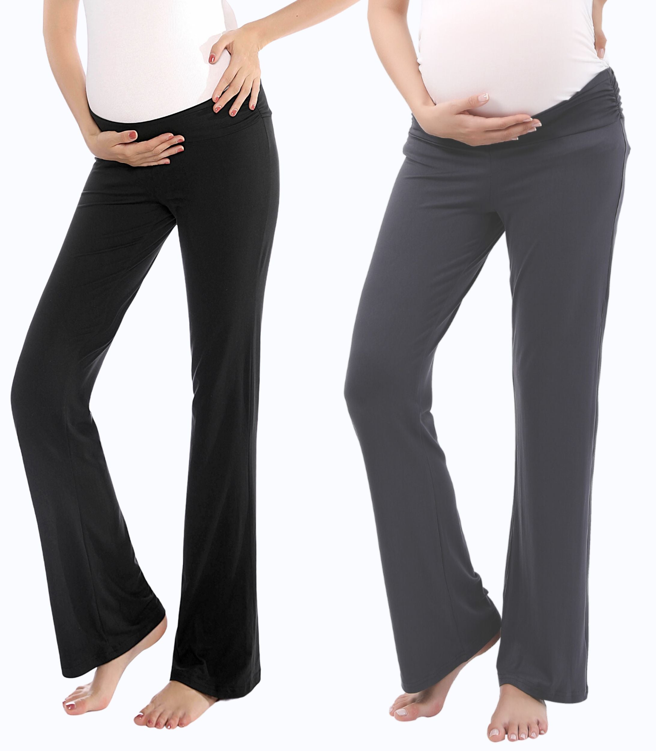 Below Bump Maternity Postpartum Pajama Pants (2 Pack)