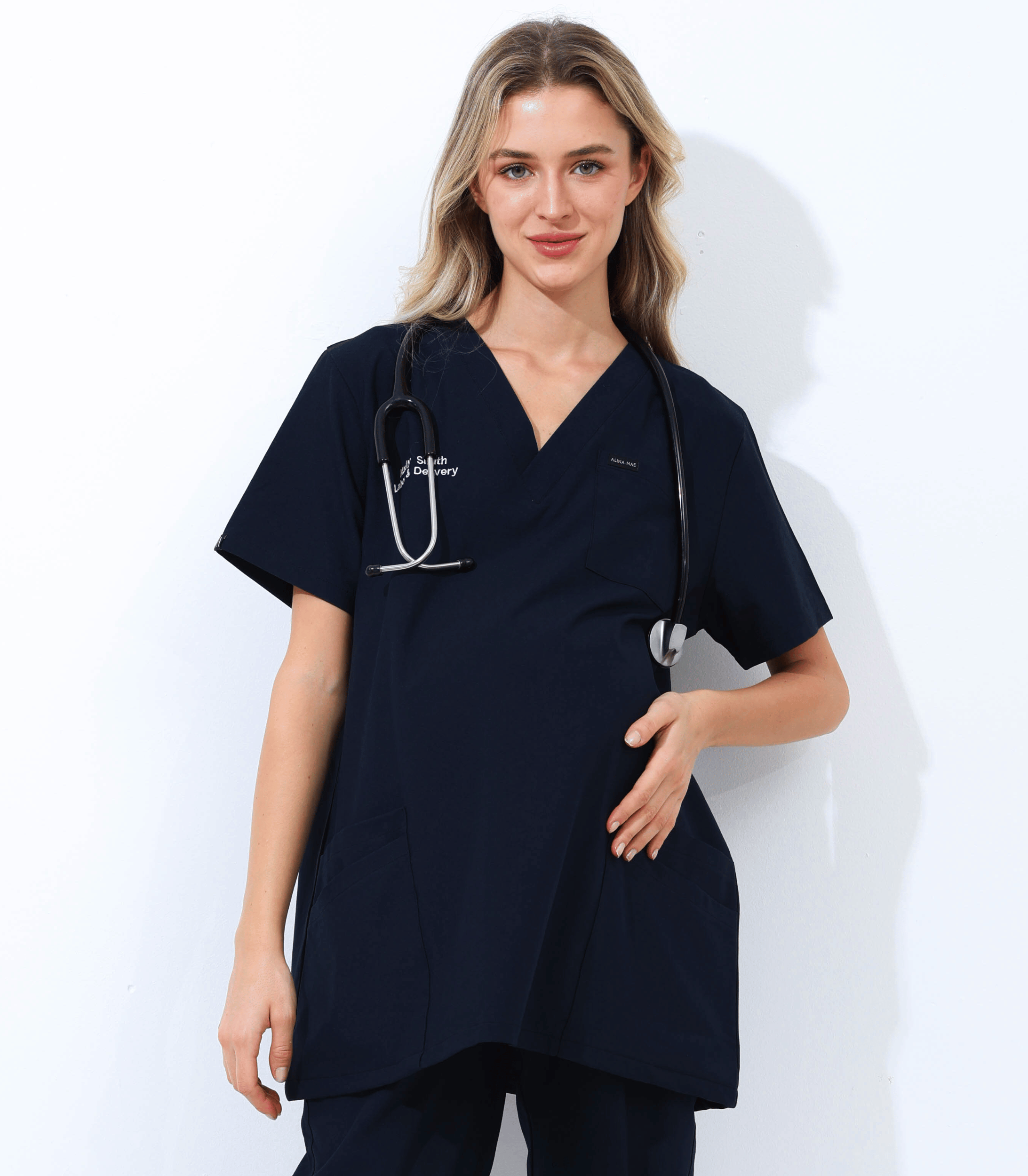 Mae Scrub Top