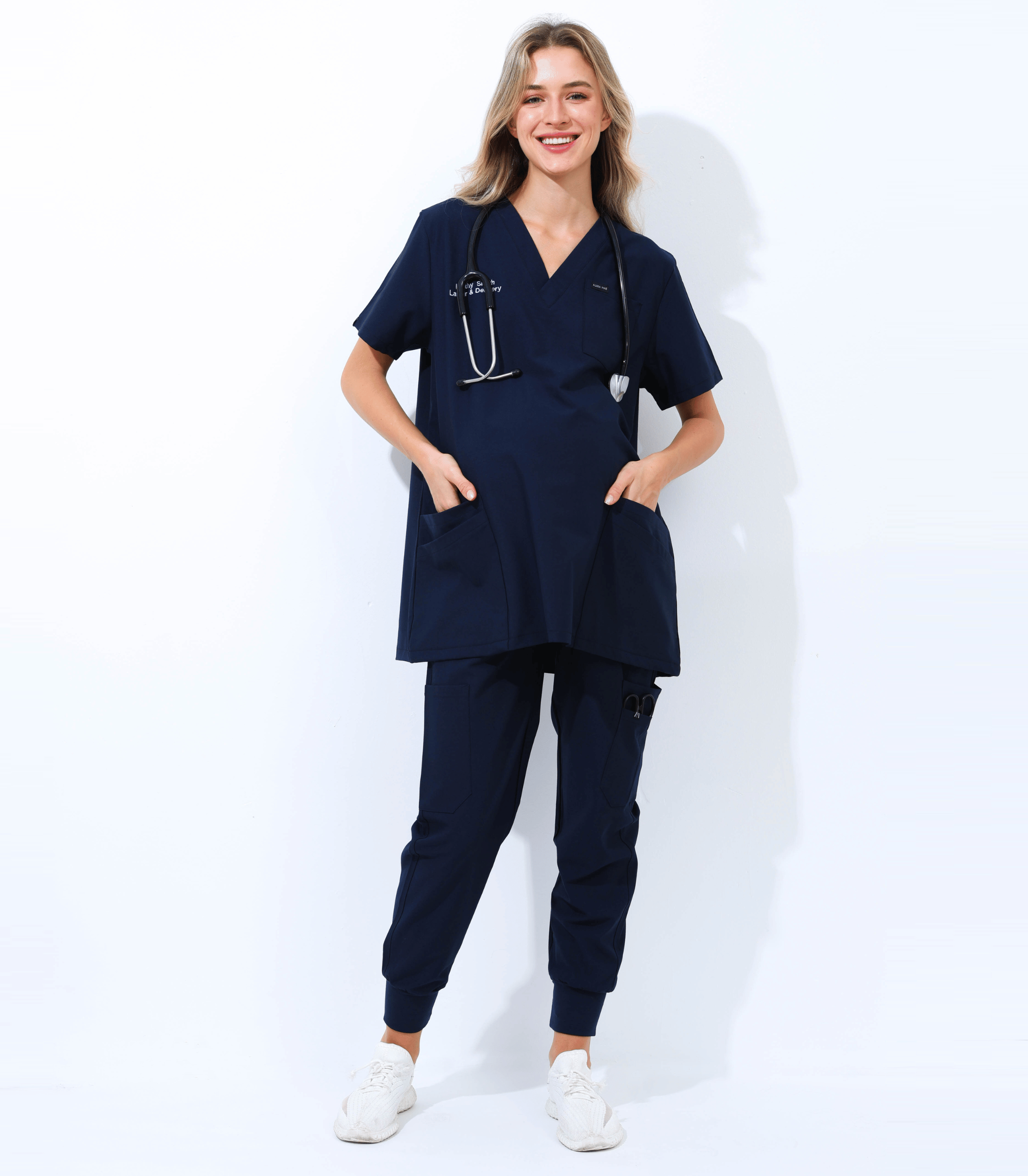 Mae Scrub Top