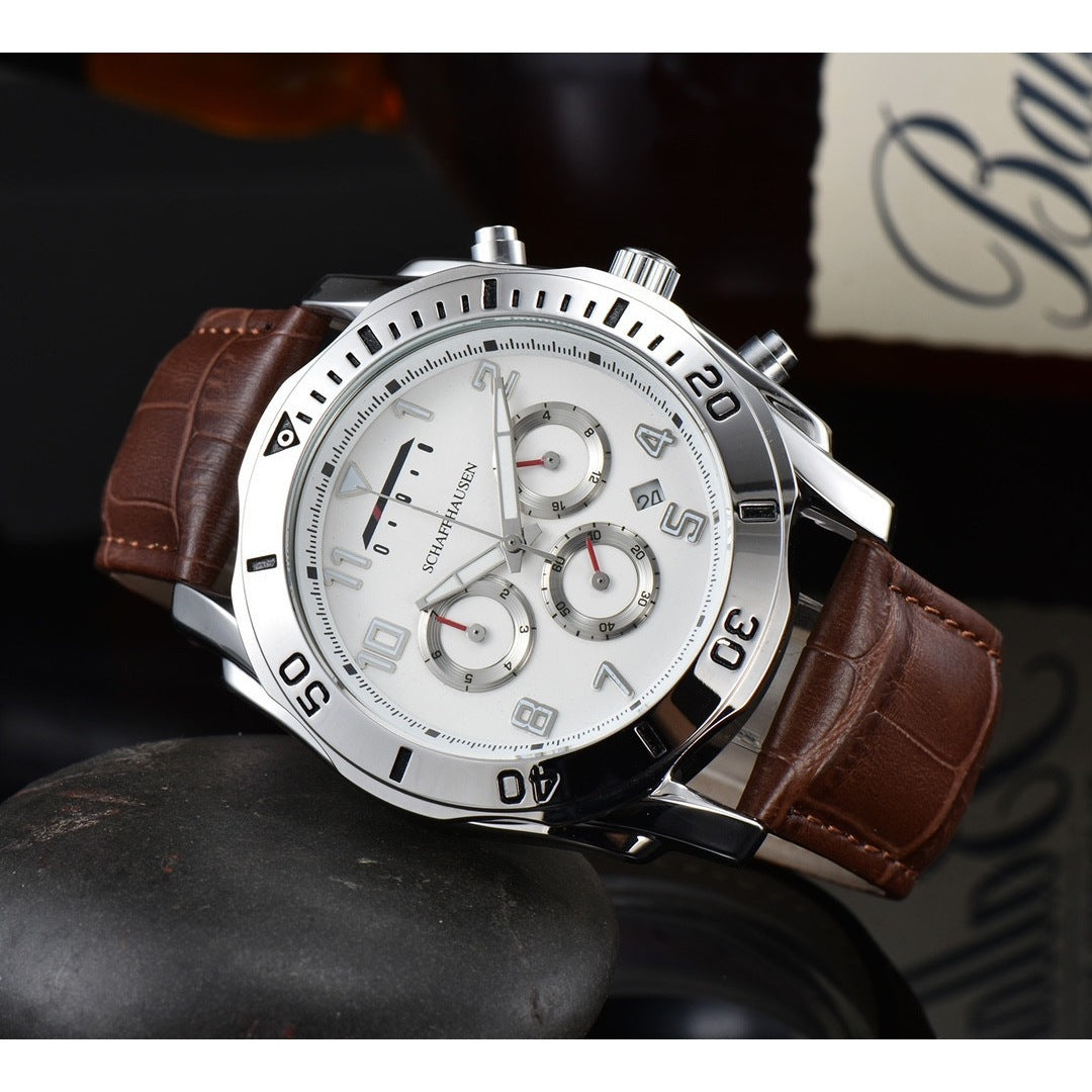 Six-pin Timing Full-function Quartz Men's Business