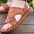 Men's Sandals Beach Shoes Top Layer Cattlehide Leather Fashion