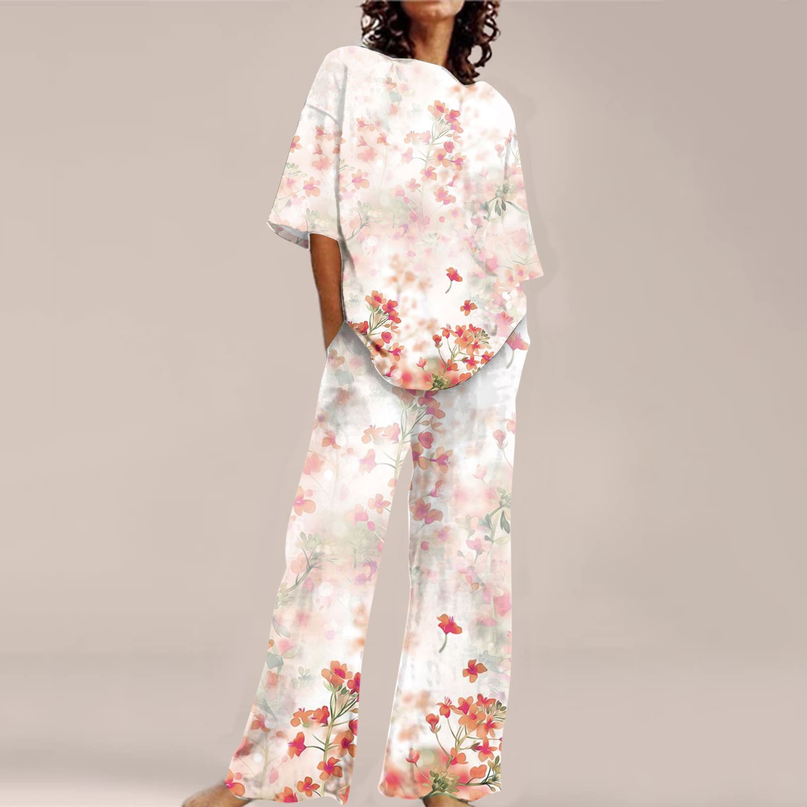 Fashion Personalized Women's 3D Printed Short Sleeve Suit