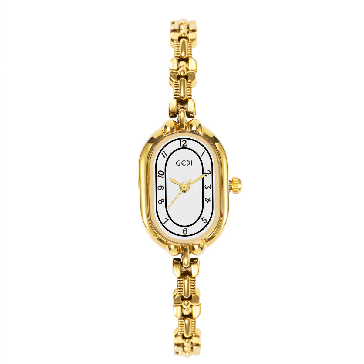 Retro Oval Niche High-grade Fritillary Bracelet Quartz Watch