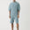 Casual Men's Loose Round Neck Short Sleeve Shorts Suit