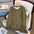 New Long Sleeve Sweater Solid Color Loose Top