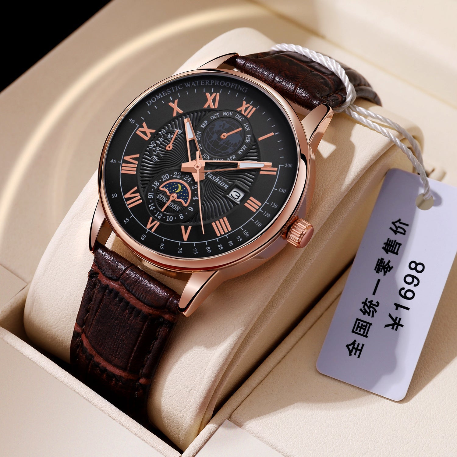 Men's Watch Non-mechanical Luminous Calendar