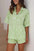 New Loose Casual And Comfortable Women's Short-sleeved Shorts Shirt Two-piece Set