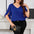 Fashion Solid Color Plus Size T-shirt Loose All-match Plus Size
