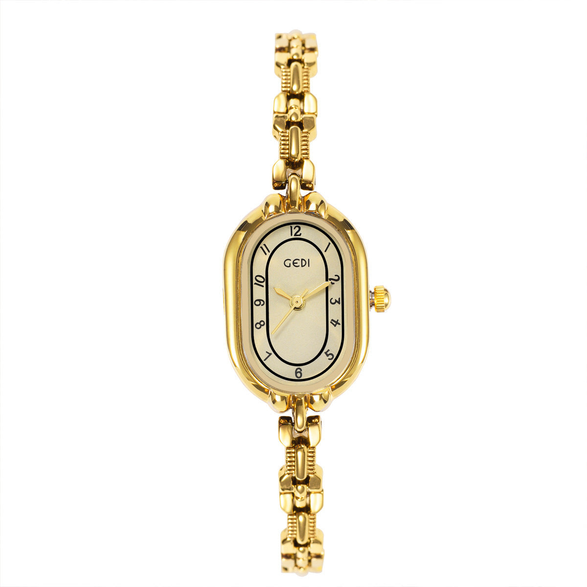 Retro Oval Niche High-grade Fritillary Bracelet Quartz Watch