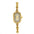 Retro Oval Niche High-grade Fritillary Bracelet Quartz Watch