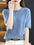 Knitted Short Sleeve Loose T-shirt Inner Wear Sweater Non-cashmere Bottoming Shirt