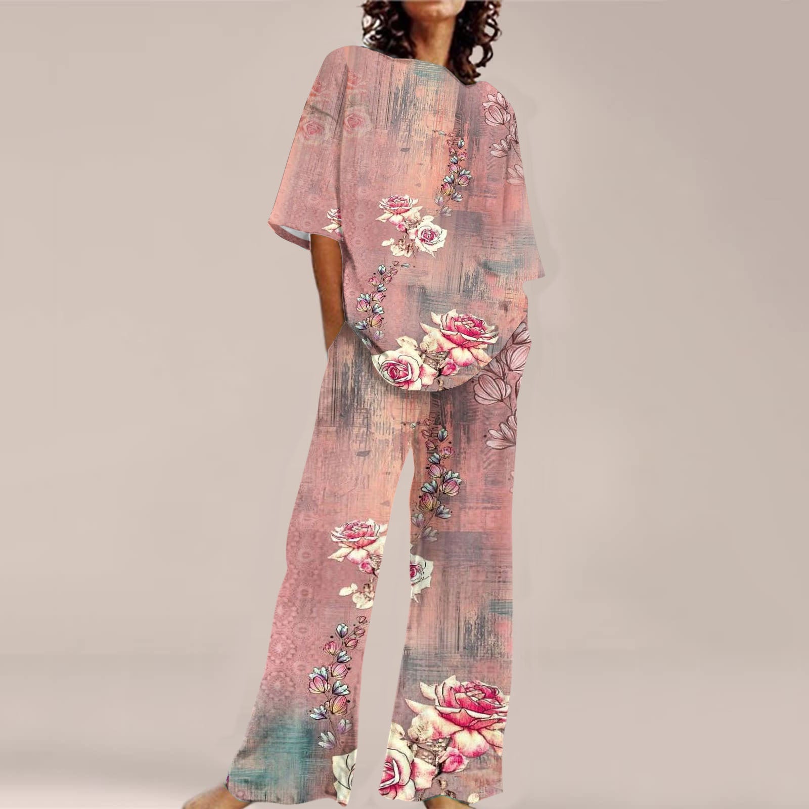 Fashion Personalized Women's 3D Printed Short Sleeve Suit