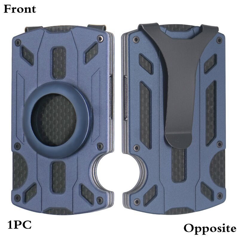 Fashion Personality Aluminum Alloy Men's Wallet Card