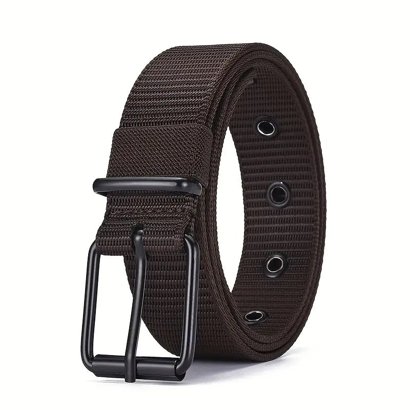 Fashion Woven Nylon All-matching Men's Pants Belt