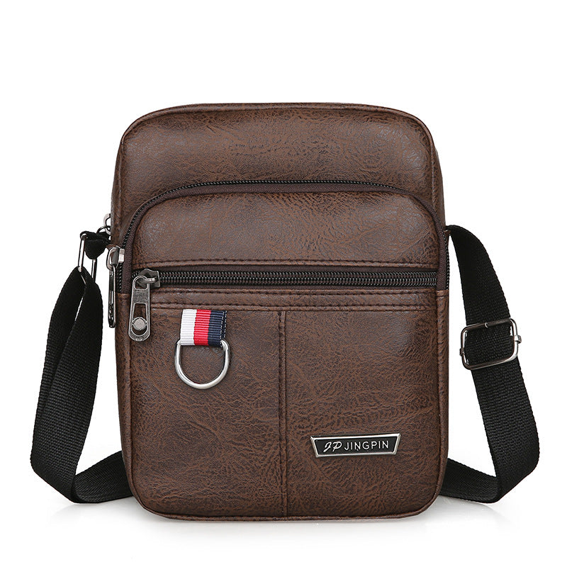 Simple Business Messenger Bag Vertical Casual Men