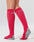 2XU Women's Compression Performance Run Sock - WA2443e (Hot Pink/Grey) Small