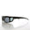 90s Sleek Wrap Sunglasses with Side Shields - Olympic